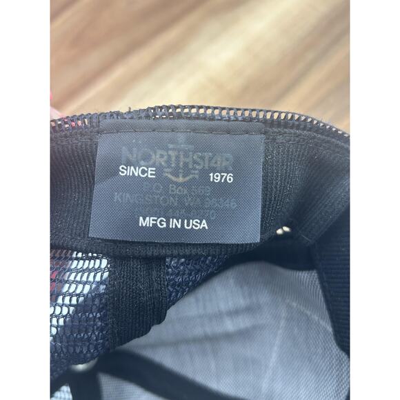 USS Louisville Hat Cap Snap Back Mesh Trucker Mens Navy USA Black Scrambled Eggs - Picture 11 of 11